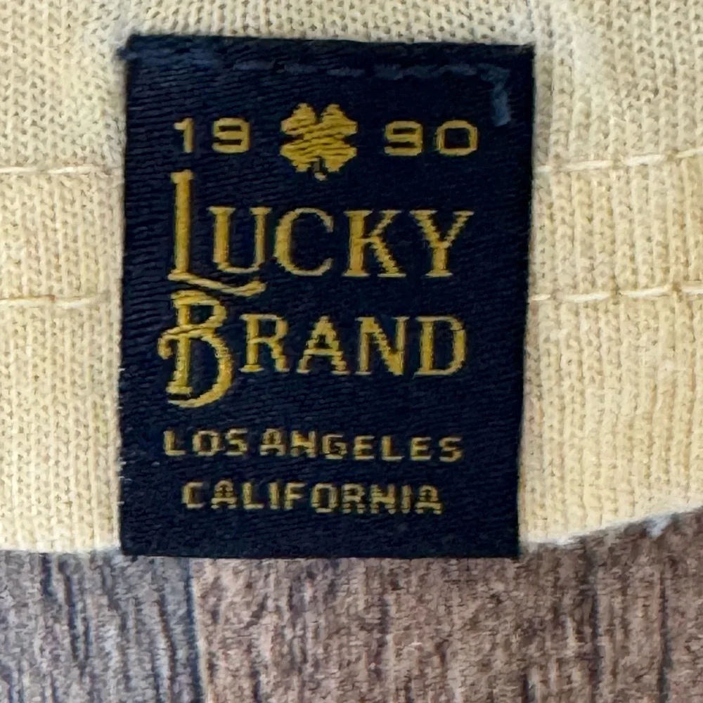 Lucky Brand Yellow Short Sleeve Tee - Picture 5 of 6